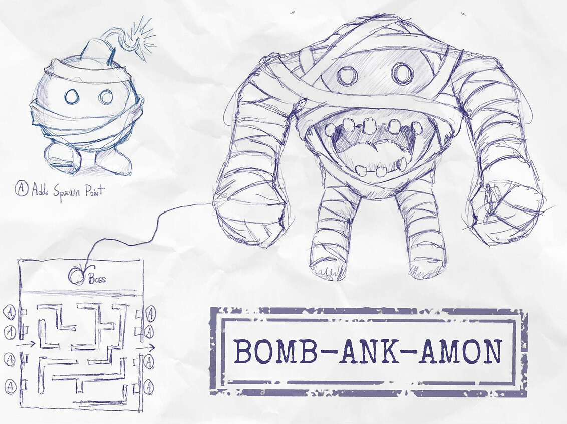 Mini-boss concept design