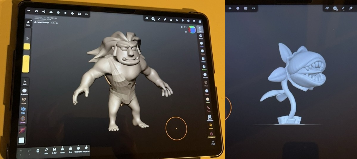 Character and creature sculpts